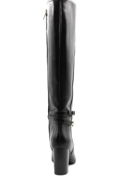 Adriana Knee High Block Heel Leather Boot^Bruno Magli Discount