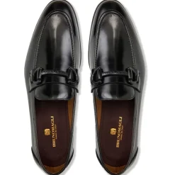 Alessio Slip On Black Bit Loafer Black Leather^Bruno Magli Shop