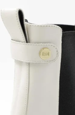 Alma Chunky Leather Chelsea Boot - Off^Bruno Magli Hot