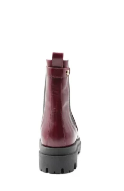 Alma Chunky Leather Chelsea Boot - Bordeuax^Bruno Magli Flash Sale