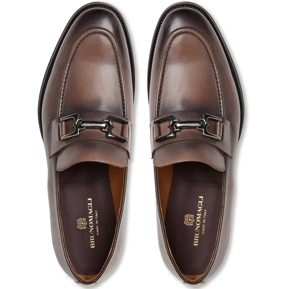 Alpha Classic Bit Leather Loafer^Bruno Magli Cheap