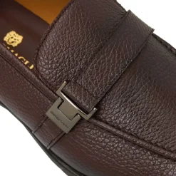 Arlo Slip On Side Bit Loafer Brown Leather^Bruno Magli Online