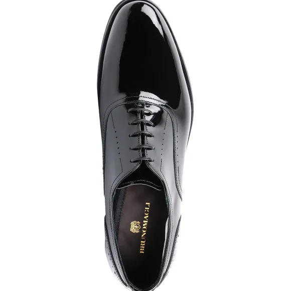 Arno Sera Plain-Toe Balmoral Oxford Patent^Bruno Magli Outlet