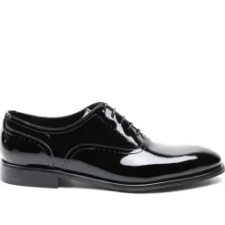 Arno Sera Plain-Toe Balmoral Oxford Patent^Bruno Magli Best Sale
