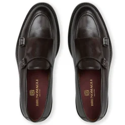 Biagio Double Monk Slip On Loafer Leather^Bruno Magli Best Sale