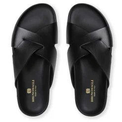 Bologna Double Strap Sandal Leather^Bruno Magli Hot