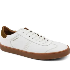Bono Leather Lace-Up Sneaker - White^Bruno Magli Sale