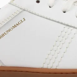 Bono Leather Lace-Up Sneaker - White^Bruno Magli Sale
