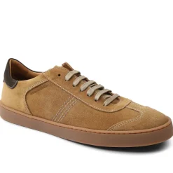Bono Suede Lace-Up Sneaker - Cognac^Bruno Magli Cheap