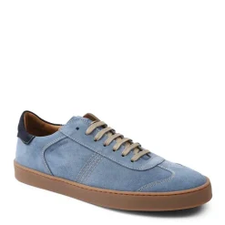 Bono Suede Lace-Up Sneaker - Light Blue^Bruno Magli Cheap