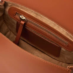Camilla Equestrian Inspired Handbag Nappa Leather^Bruno Magli Fashion