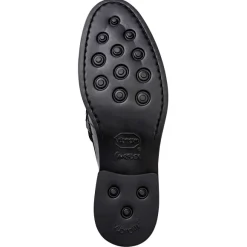 Carter Casual Men's Loafer- Black Leather^Bruno Magli Outlet