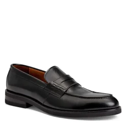 Carter Casual Men's Loafer- Black Leather^Bruno Magli Outlet