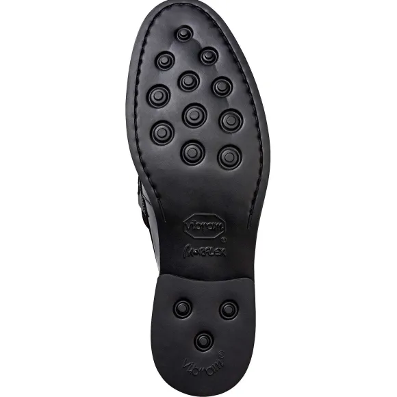 Carter Casual Men's Loafer- Black Leather^Bruno Magli Cheap