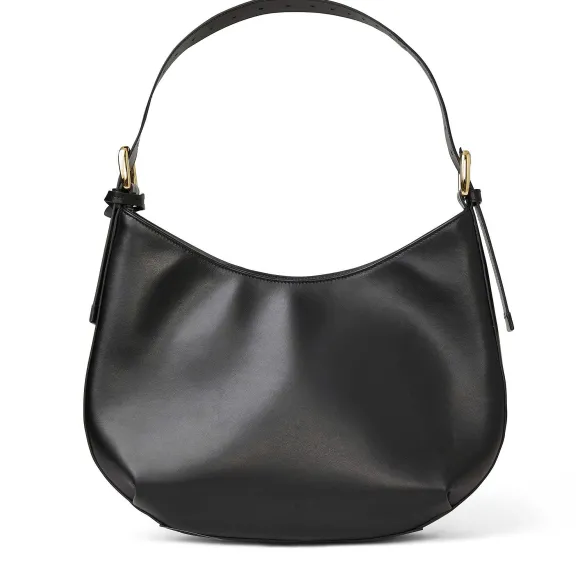 Cora Hobo Handbag Black Nappa Leather^Bruno Magli Cheap