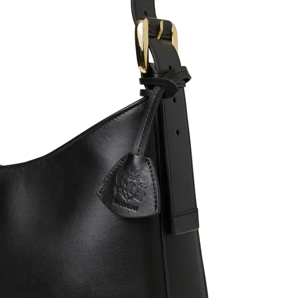 Cora Hobo Handbag Black Nappa Leather^Bruno Magli Cheap