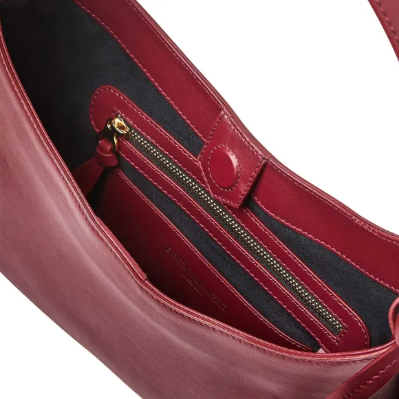 Cora Mini Hobo Wine Nappa Leather^Bruno Magli Cheap