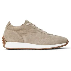 Duccio Mid Suede Jogger Sneaker-Taupe^Bruno Magli Store