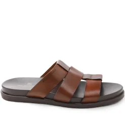 Empoli Leather Slide Sandal^Bruno Magli Discount