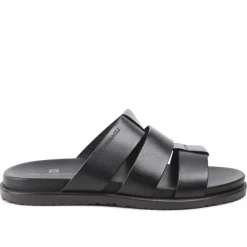 Empoli Leather Slide Sandal^Bruno Magli Shop