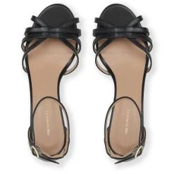 Felicity Strapped Sandal Low Heel Black^Bruno Magli Outlet