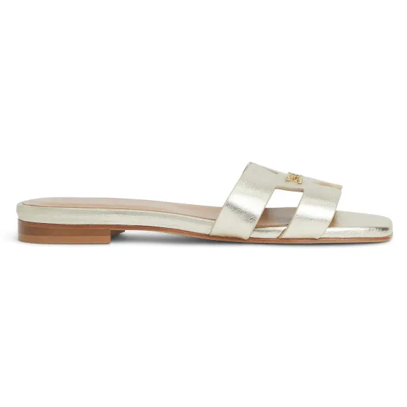 Fina Single Band Sandal Metallic^Bruno Magli New