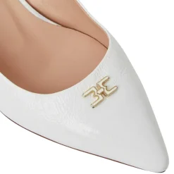 Fiona Slingback Pump White Crinkled Patent^Bruno Magli Store