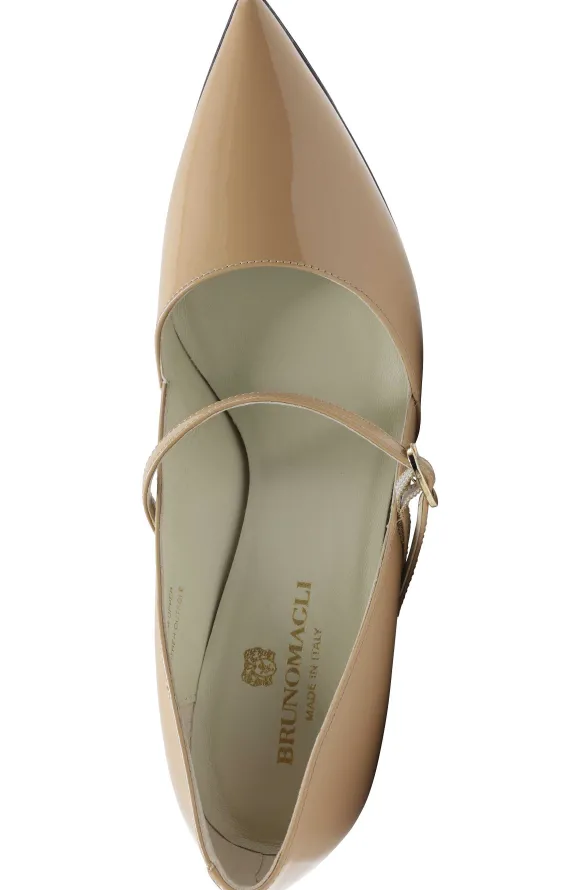 Gemma Mary-Jane Leather Pump^Bruno Magli Cheap