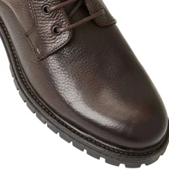 Hunter Contemporary Lace Up Stretch Boot- Dark Brown^Bruno Magli New