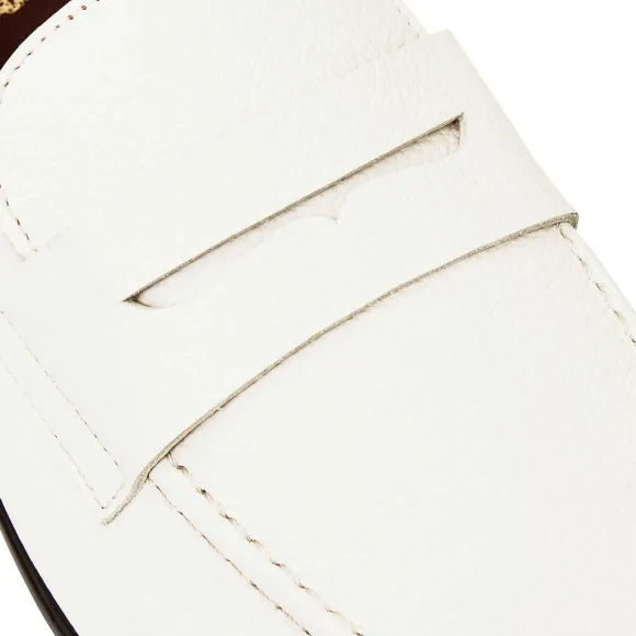 Lastra Slip-On Leather Loafer-Off White^Bruno Magli Cheap