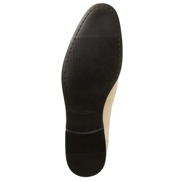 Lastra Slip-On Leather Loafer-Off White^Bruno Magli Cheap