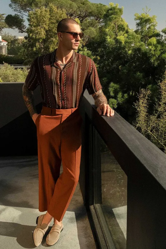 Lastra Slip-On Leather Loafer-Black^Bruno Magli Discount