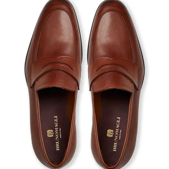 Maioco Slip On Loafer Leather^Bruno Magli Cheap