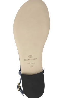 Marina Leather Embellished Thong Sandal^Bruno Magli Flash Sale
