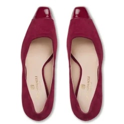 Melania Square Toe Suede Pump Suede^Bruno Magli Hot
