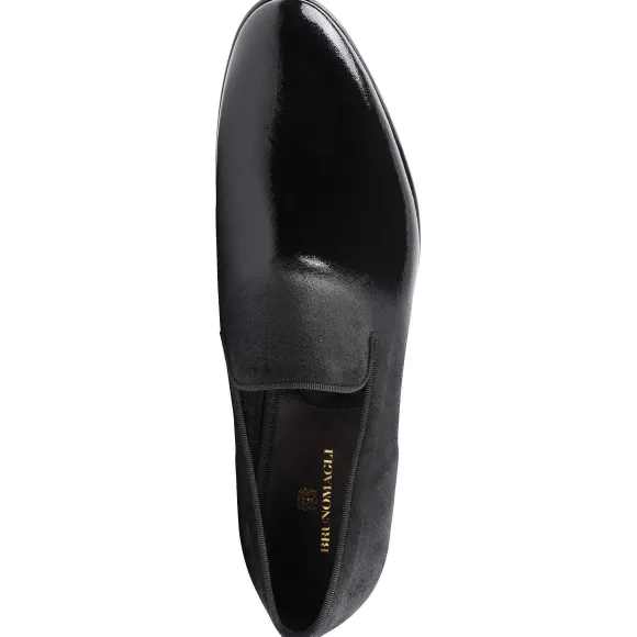 Monet A-Line Patent Suede Smoking Slipper^Bruno Magli Discount