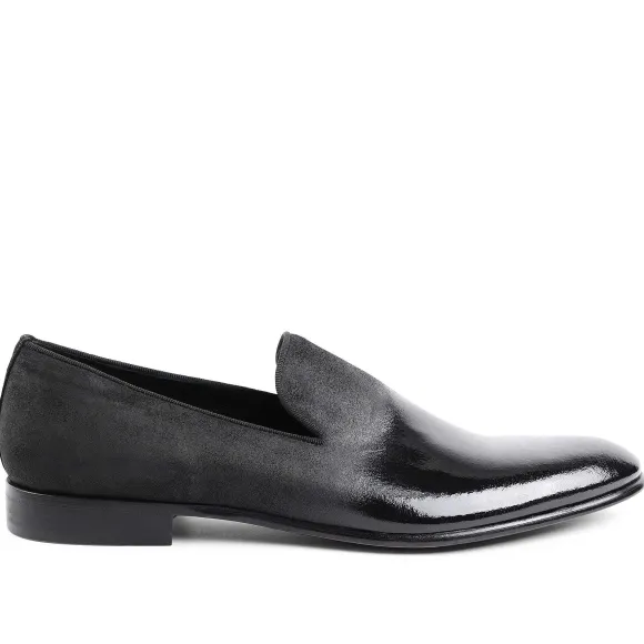 Monet A-Line Patent Suede Smoking Slipper^Bruno Magli Discount