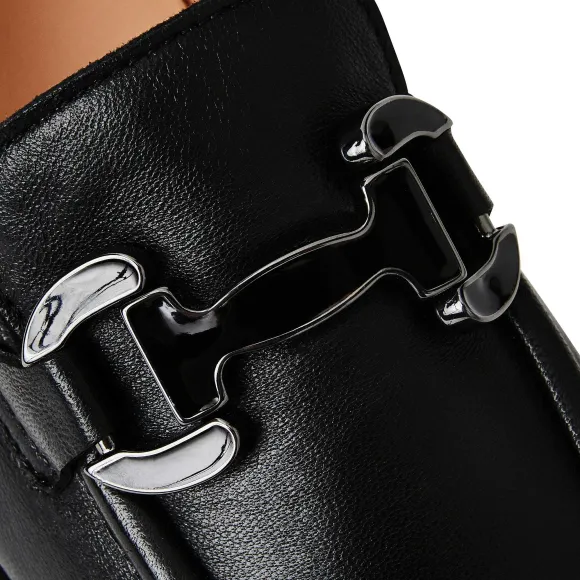 Natalie Square Toe Loafer Leather^Bruno Magli New
