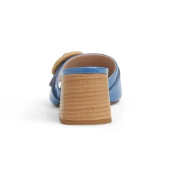 Page Single Band Sandal Blue Patent^Bruno Magli Store