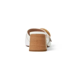 Page Single Band Sandal White Patent^Bruno Magli Best Sale