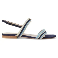 Portia Sandal Navy/Blue/Sand Suede^Bruno Magli Best
