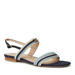 Portia Sandal Navy/Blue/Sand Suede^Bruno Magli Best