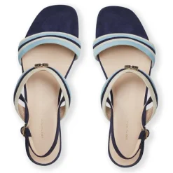 Portia Sandal Navy/Blue/Sand Suede^Bruno Magli Best