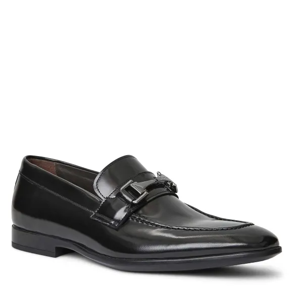Saffo Slip On Black Bit Loafer Black Leather^Bruno Magli Clearance