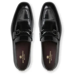 Saffo Slip On Black Bit Loafer Black Leather^Bruno Magli Best Sale