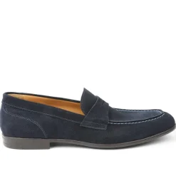 Silas Suede Loafer - Navy^Bruno Magli Clearance