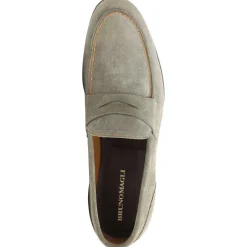 Silas Suede Loafer - Taupe^Bruno Magli Clearance
