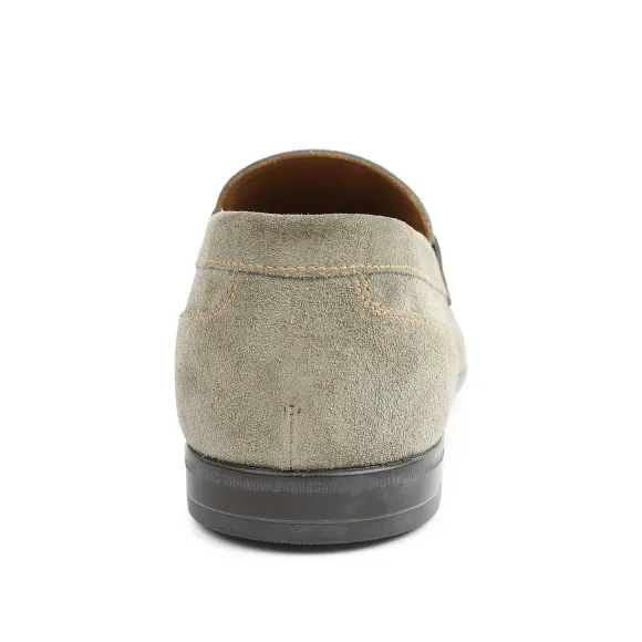 Silas Suede Loafer - Taupe^Bruno Magli Clearance