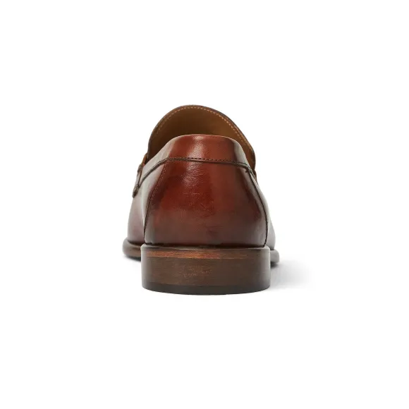 Silvestro Embosssed Loafer Leather^Bruno Magli Clearance