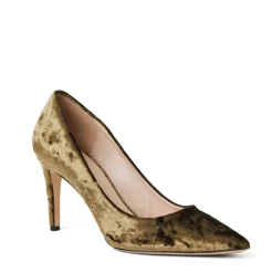 Telma Pointed Toe Pump- Olive Velvet^Bruno Magli Clearance